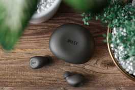 KEF Mu3 真無線降噪耳機於今(8_17)推出全新炭灰色，以低調質感風格形塑個人魅力_