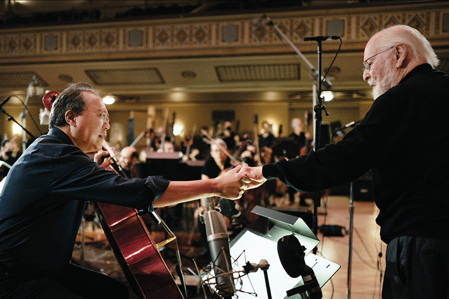 PUBLICITY PHOTO - John Williams & Yo-Yo Ma 01