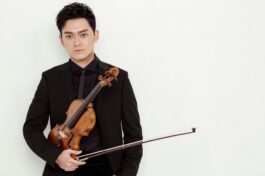 知名小提琴家曾宇謙將在奇美博物館舉辦音樂會。環球音樂提供