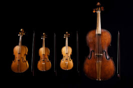 奇美提琴音樂饗宴「英格蘭的瑰麗輝煌琴音」上半場主打英國最古老的弦樂四重奏。_
