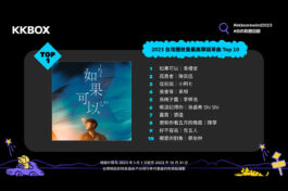 新聞照 6：KKBOX 2023 台灣播放量最高華語單曲 Top 10_