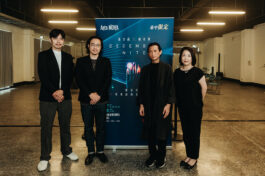 2024 NTT Arts NOVA 張方禹╳韓承燁《December Nite》記者會，左起音樂總監王希文、媒體藝術家張方禹、音樂製作人韓承燁、臺中國家歌劇院副總監鄢繼嬪_©臺中國家歌劇院_