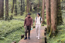 梁仁模與張玹於阿里山為接下來的世界首演汲取靈感1_